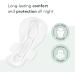 Rael Organic Cotton Cover Pads - Heavy Absorbency, Unscented, Overnight Ultra Thin Pads with Wings for Women - 40 Count - Buy Online on GoSupps.com