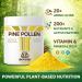 Pacific Rim Mushrooms Organic Pine Pollen Powder | High Potency 1500 mg per Serving | Non-Cracked Pine Pollen | Immune & Energy Enhancer | 120 Grams / 80 Serving - Buy Online on GoSupps.com
