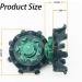 28 Count 5MM Fast Lock Golf Spikes - Easy Install Replacement Cleats in Black/Green - Buy Online on GoSupps.com