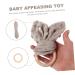 Vaguelly Portable Cuddly Towel & Bite Ring Set - Comfortable Safe and Practical for All Ages | International Shipping - Buy Online on GoSupps.com