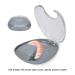 Portable Waterproof Case for Orthodontic Retainers - Mussel-Shaped Box with Pick-Hook | Keep Your Retainer Clean & Safe - Gray 4 - Buy Online on GoSupps.com