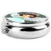 Cute Little Angel Round Pill Box | 3 Compartment Organizer | Portable Travel Pill Box for International Shipping - Buy Online on GoSupps.com