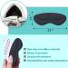 Dr.Foot Heel Cushion Inserts & Metatarsal Pads - Pain Relief for Heel & Ball of Foot, Prevent Blisters & Heel Pain - Black - Buy Online on GoSupps.com