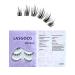 Buy Natural Look Fake Eyelashes | 5 Pairs Invisible Thin Band Eye Lashes for Daily Wear Weddings & Parties - Free International Shipping - Buy Online on GoSupps.com