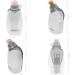 Mobico 250ml Clear Drinking Bottle - Ideal for Jogging Running Hiking & Outdoor Sports - Clip-On Water Bottle for Fitness - Buy Online on GoSupps.com