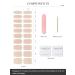 Wahrshei Nail Foils | Nude UV Gel Nail Foil - 20 Self-Adhesive Gel Nail Stickers & Wraps - Buy Online on GoSupps.com