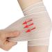 Elastic Bandage Wrap Set - 3 Pcs Compression Latex Free | Self-Closure for Legs Knees Ankles & More - Buy Online on GoSupps.com