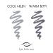 Eye Embrace Light Gray Eyebrow Pencils Bundle - Warm Betty & Cool Helen (2 Pack) | Waterproof, Double-Ended, Cruelty-Free - Buy Online on GoSupps.com