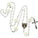 Shop Oralgo's Unique White Pearl Necklace - Stylish Cross Trailer Chain & Crucifix Accessory for International Shipping - Buy Online on GoSupps.com