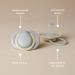 Tommee Tippee Newborn Soothers 0-2 months | Matte Texture | Reusable & Steriliser Pod | 6 units - Buy Online on GoSupps.com