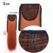 iLUU Ponytail Extensions Synthetic Ribbon Tie One Piece Ponytail Extensions 24" 90g #4A Dark Brown & #33 Long Straight Ponytail Hair #4A/33 - Buy Online on GoSupps.com