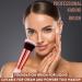 Rose Vanilla Make Up Brush Foundation Kabuki Flat Top - Perfect For Blending Liquid Cream or Flawless Powder Cosmetics - Buffing Stippling Concealer - Premium Quality Synthetic Dense Bristles! - Buy Online on GoSupps.com