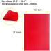 Unikstep Rubber Sheet 21.5x14.5 for Shoe Sole Repair & DIY Gasket Seal - Anti-Slip Cushion in Red S Pattern - Buy Online on GoSupps.com