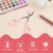 Eyebrow Trimmer Scissors Women with Comb Eyelash Hair Cut Stainless Steel Cut Eyebrows Shaping Tool Precision Eyebrow Scissors Small Detachable Eyebrow Grooming Beauty Tool for Men Women - Buy Online on GoSupps.com