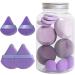lyanny Makeup Sponge Blender | Soft Blending Sponge Versatile Powder Puff Wet & Dry Use Long Lasting for Women Girlfriend Mother Wife Purple - Buy Online on GoSupps.com