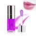 ZHISHUDL Plumping Lip Gloss Lip Tint Lip Stain Lip Tint Stain Hydrating Moisturizing Liquid Lipstick Lip Balm Clear Lip Oil Makeup Gift - 12 Lavender Purple