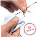 3PCS Microfiber Glasses Cleaning Cloths for Eyeglasses LCD Screens & Camera Lenses - Perfect Cleaning Tool for Clear Vision - Buy Online on GoSupps.com