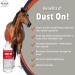 Dust On! All-in-One Wound Dressing - Fast-Acting Dry Powder for Healing Staunching Bleeding & Dehorning | All Natural Non-Caustic Formula (2.5 oz) - International Shipping Available - Buy Online on GoSupps.com