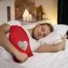 Funny Hot Water Bottle with Cover - Perfect Gift for Women & Men | Soxo Red & Grey Heart - Buy Online on GoSupps.com