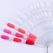 Luoshapucy Nail Art Tip Ring Sticks - 150 Transparent Nail Polish Display Rings for DIY Nail Art & Studios - Buy Online on GoSupps.com