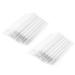 200PCS Micro Applicator Brushes Disposable Application Brushes for Eyelash Extensions Makeup Dental Care and Cleaning White