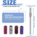 Mesee 2 Pieces Mandrel Bits for Small Nail Sanding Bands 3.1mm Mini Mandrel Nail Drill File Heads 2.35mm Shank Nails Mandrels Fit Electric Manicure Pedicures Tools - Buy Online on GoSupps.com