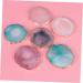 Shop Palettes Nail Art Round Mixing Tray - Japanese Gel Paint Eyeshadow & Makeup Palette | 10x9cm - Buy Online on GoSupps.com