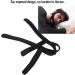Adjustable Anti Snoring Chin Strap - Most Effective Solution for Better Sleep | Black and 2 Colors Available - Buy Online on GoSupps.com