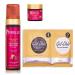 Mielle Pomegranate Honey Styling set: Curl Defining Mousse and Edge Gel with Bonus AvryBeauty Gel-Ohh Jelly Spa Foot Soak Milk& Honey
