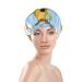 Funny Bees Printed Shower Cap | Waterproof | Fits All Head Sizes & Hair Textures | Women's Bath Cap - Buy Online on GoSupps.com