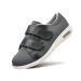 ZGDG Men's Diabetic Edema Shoes Wide Width Walking Shoes with Adjustable Closure Lightweight Non-Slip Sneaker for Swollen Feet Elderly Hammertoe Arthritis Bunions 13 Wide Grey