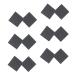 NOLITOY 6 Pairs Soles Stickers Shoe Bottom Pads Rubber Non-Slip Shoe Stickers Anti- Stick Shoes Pads Non Skid Tape Sole Protector Grips Shoes Sticker Grip Stickers Accessories High Heel