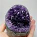 Collection Crystals Amethyst Geode Natural Amethyst Crystal for Feng Shui Specimen (Size : 400g)
