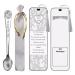 Personalized Baby Feeding Spoon | Custom Engraved Name & Birthdate | Keepsake Gift - Buy Online on GoSupps.com