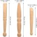 Lurrose 3-Set Wooden Acupuncture Rods & Massage Tools for Deep Tissue & Thai Massage | Premium Handheld Acupuncture Pen & Face Massager - Buy Online on GoSupps.com