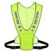 Tibapla running vest for jogging bicycle warning vest reflective reflector vest breathable light reflective vest women men children for women men jogging hiking cycling