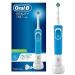Oral-B Vitality 100 Crossaction Electric Toothbrush White Blue 2 Piece Set