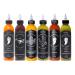 Heartbeat Hot Sauce - Ultimate 6-Pack 2.0 (1 x 177ml Red Habanero 1 x 177ml Green Jalapeno 1 x 177ml Blueberry Habanero 1 x 177ml Pineapple Habanero 1 x 177ml Scorpion 1 x 177ml Dill Pickle Serrano)