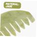 Plafope 2-Piece Jade Gua Sha & Massage Comb Set - Face & Scalp Massagers for Relaxation & Skin Care - Buy Online on GoSupps.com