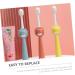 Minkissy 3-Piece Children's Manual Toothbrush Set | Ergonomic Handle & Suction | Portable & Colorful | Buy Children s Oral Care Products Online - Buy Online on GoSupps.com