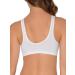 Fruit of the Loom Women's Front Closure Cotton Bra 3-Pack 38 - Black/White/Grey - Buy Online on GoSupps.com