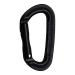 Fusion Contigua Straight Non-Locking Gate Carabiner Black