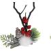 2 Pairs Christmas Hair Pins Reindeer Antlers Clips for Costume Party School Event - Buy Online on GoSupps.com