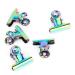 Buy Nail Clamp Clips - 5pcs Stainless Multifunctional Curve C Nail Extension Accessories for Nail Art | International Shipping Available - Buy Online on GoSupps.com