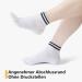 Buy Tangchao 6 Pairs Retro Ankle Sports Socks for Men & Women - Comfortable Cotton Sneakers Sock Set (Size 39-42) - Free International Shipping - Buy Online on GoSupps.com