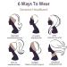Generse Boho Headbands 3 Pack - Elastic Wide Yoga Turban Striped Twisted Head Wraps for Women & Girls - Stylish Hair Accessories - Buy Online on GoSupps.com