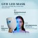 GYH Led Face Light Therapy Mask Red Light Therapy LED Face Mask Professional Blue Green Infrared Light Therapy Wireless&Comfortable Anti Aging & Anti Wrinkle Cloud-SS RB-037 2000mAh - Buy Online on GoSupps.com