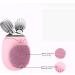 Facial Cleansing Brush - Sonic Silicone Exfoliating Beauty Equipment IPX6 Waterproof USB Rechargeble Face Scrubber Brush for Deep Cleanning Face Scrubbers Pink - Buy Online on GoSupps.com
