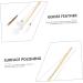 HAKIDZEL 1Set Earwax Cleaning Kit Ear Tools with Plume Sticks for Gentle Ear Care for Home Use Travel Design Convenient Easy to Use - Buy Online on GoSupps.com