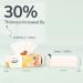 POMPOM LIFE Disposable Face Towel 100% Cotton Dry Wipes - Ultra Soft & Thick | 100 Count Facial Tissue for Skincare & Makeup Removal - Buy Online on GoSupps.com